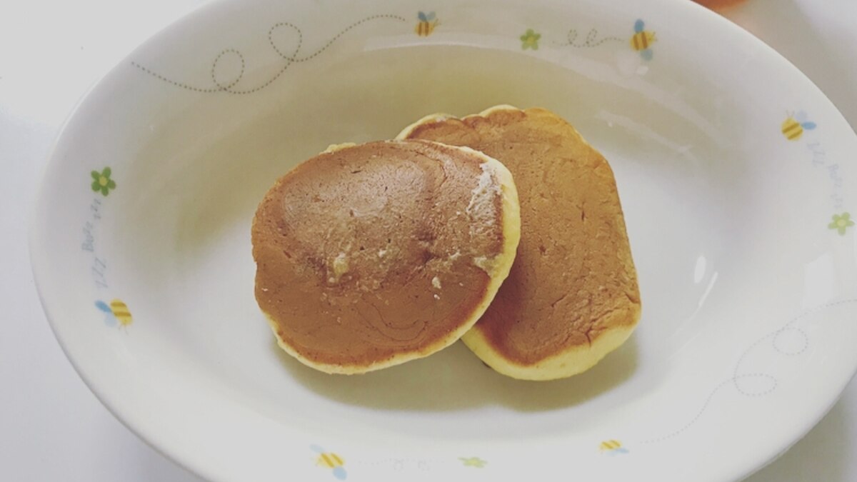 無添加ホットケーキ 離乳食中期 後期 手づかみ レシピ 作り方 By 小児科ナース 楽天レシピ 無添加ホットケーキ 離乳食中期 後期 手づかみ レシピ 作り方 By 小児科ナース 楽天レシピ